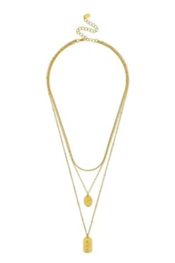 Best Bijou Brigitte Collana stratificata - Double Plate