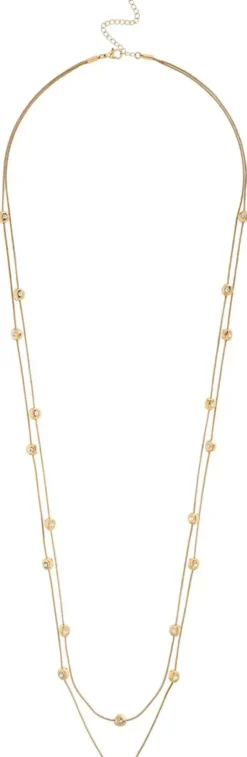 Clearance Bijou Brigitte Collana stratificata - Double Sparkle