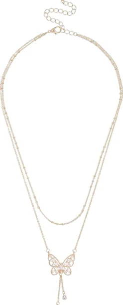 Sale Bijou Brigitte Collana stratificata - Elegant Sparkle