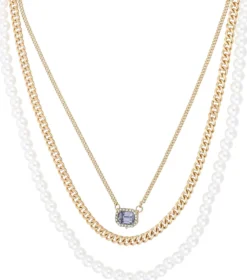 New Bijou Brigitte Collana stratificata - Elegant Crystal