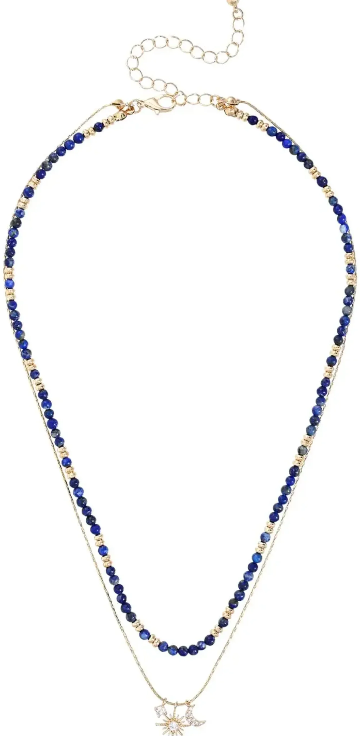 Sale Bijou Brigitte Collana stratificata - Fine Blue