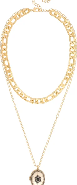 Bijou Brigitte Collana stratificata - Golden Mystic