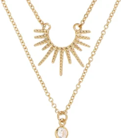 Sale Bijou Brigitte Collana stratificata - Golden Sunlight