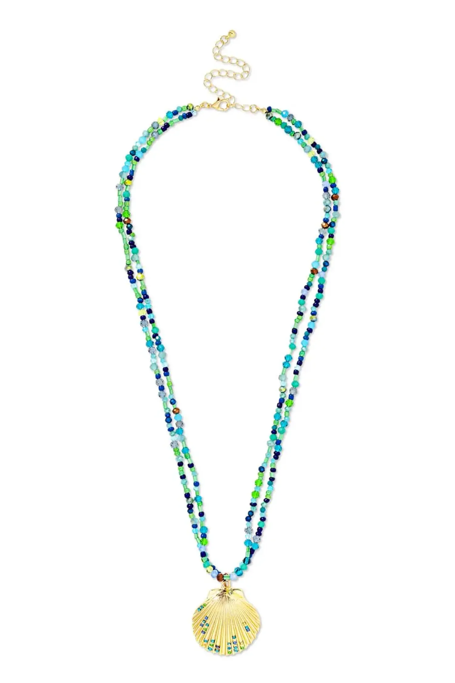 Outlet Bijou Brigitte Collana stratificata - Green Glass