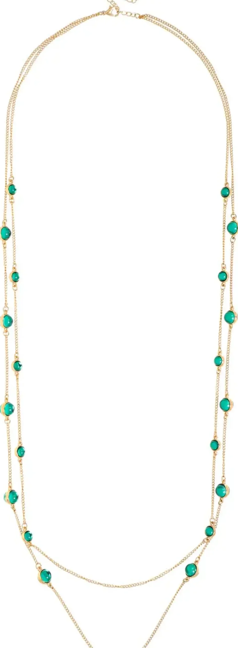 New Bijou Brigitte Collana stratificata - Green Marble