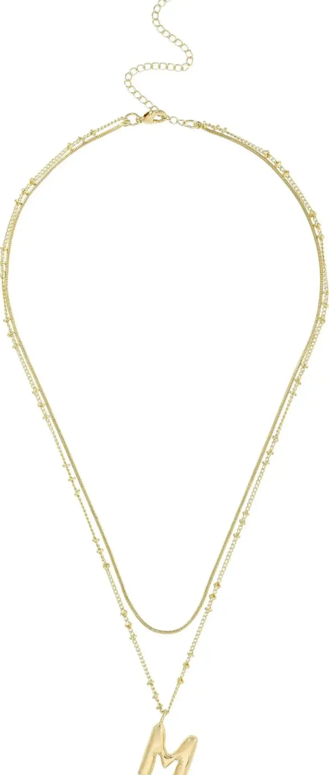 Online Bijou Brigitte Collana stratificata - Initial M