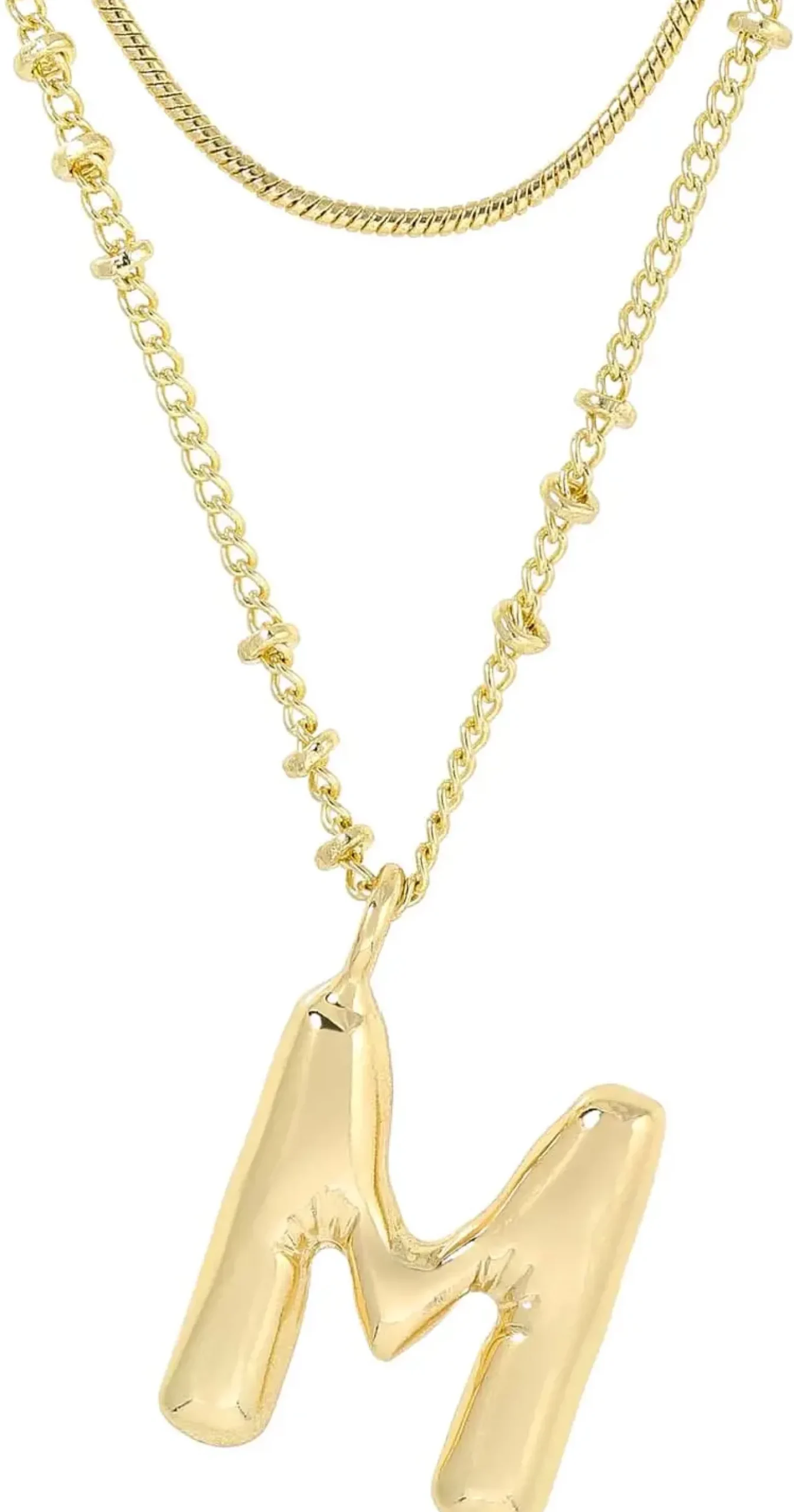 Online Bijou Brigitte Collana stratificata - Initial M