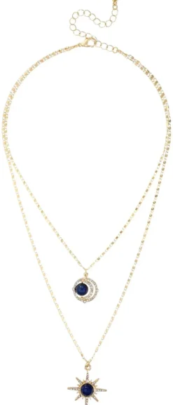 New Bijou Brigitte Collana stratificata - Midnight Charms