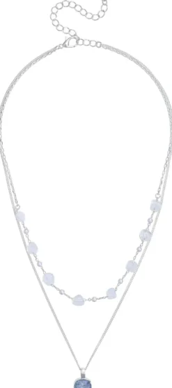 Sale Bijou Brigitte Collana stratificata - Moonstone Gleam