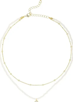 Online Bijou Brigitte Collana stratificata - Pearly Perfection
