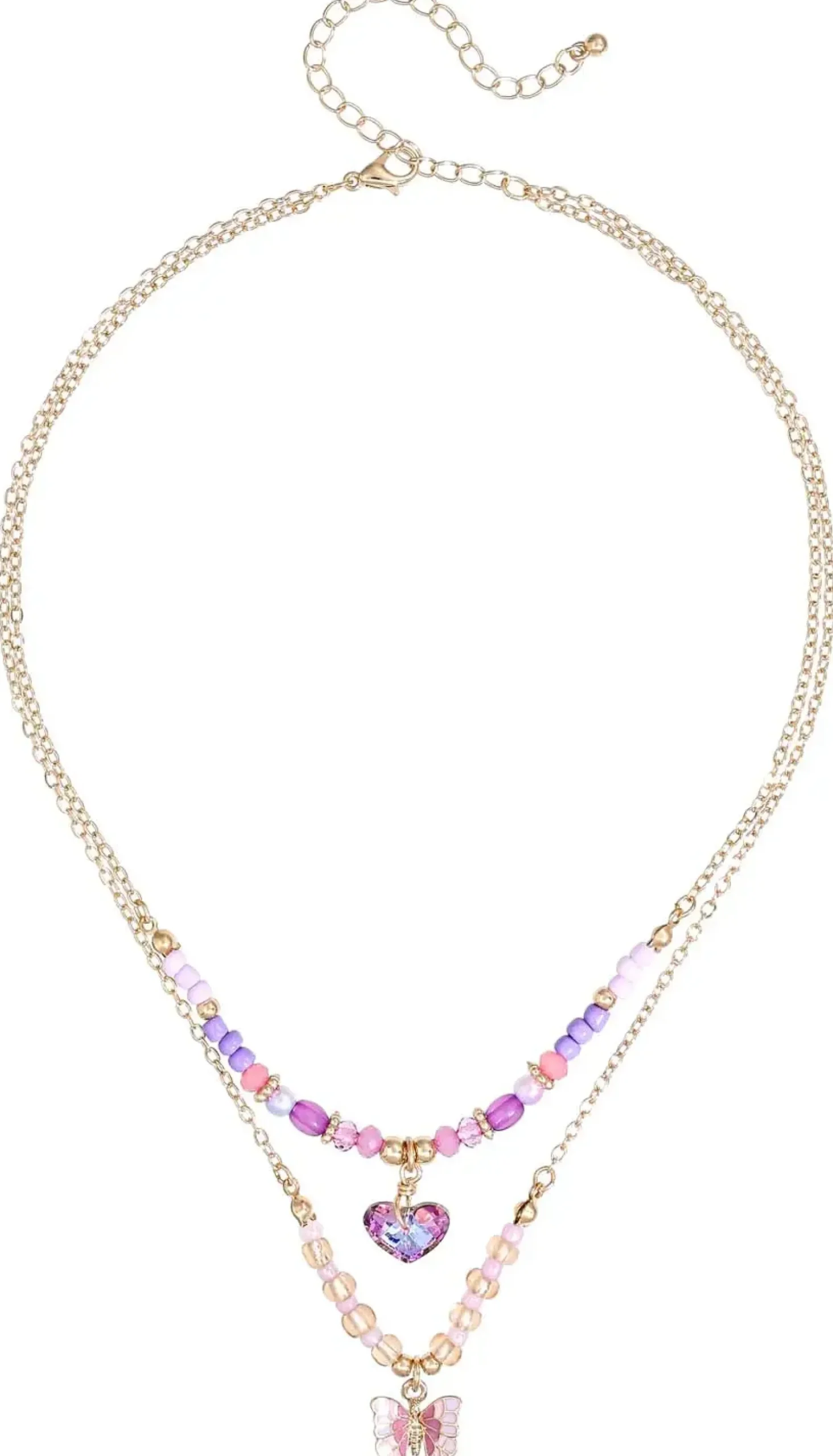 Outlet Bijou Brigitte Collana stratificata per bambini - Special Pink