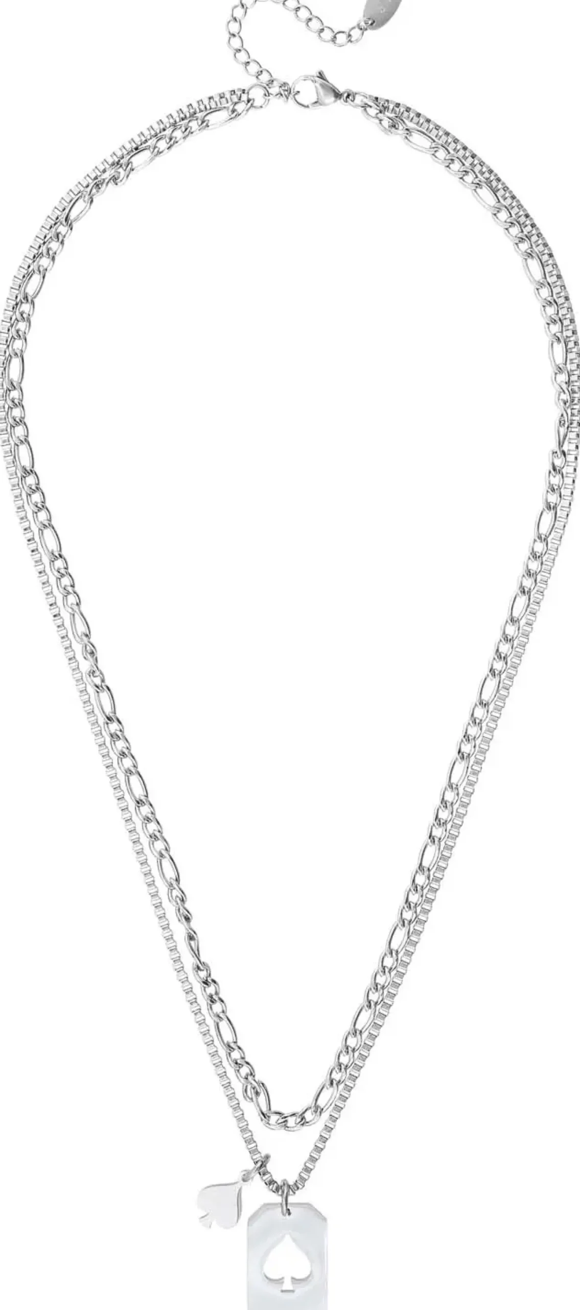 Clearance Bijou Brigitte Collana stratificata - Poker Card