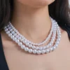 Sale Bijou Brigitte Collana stratificata - Pure Pearl