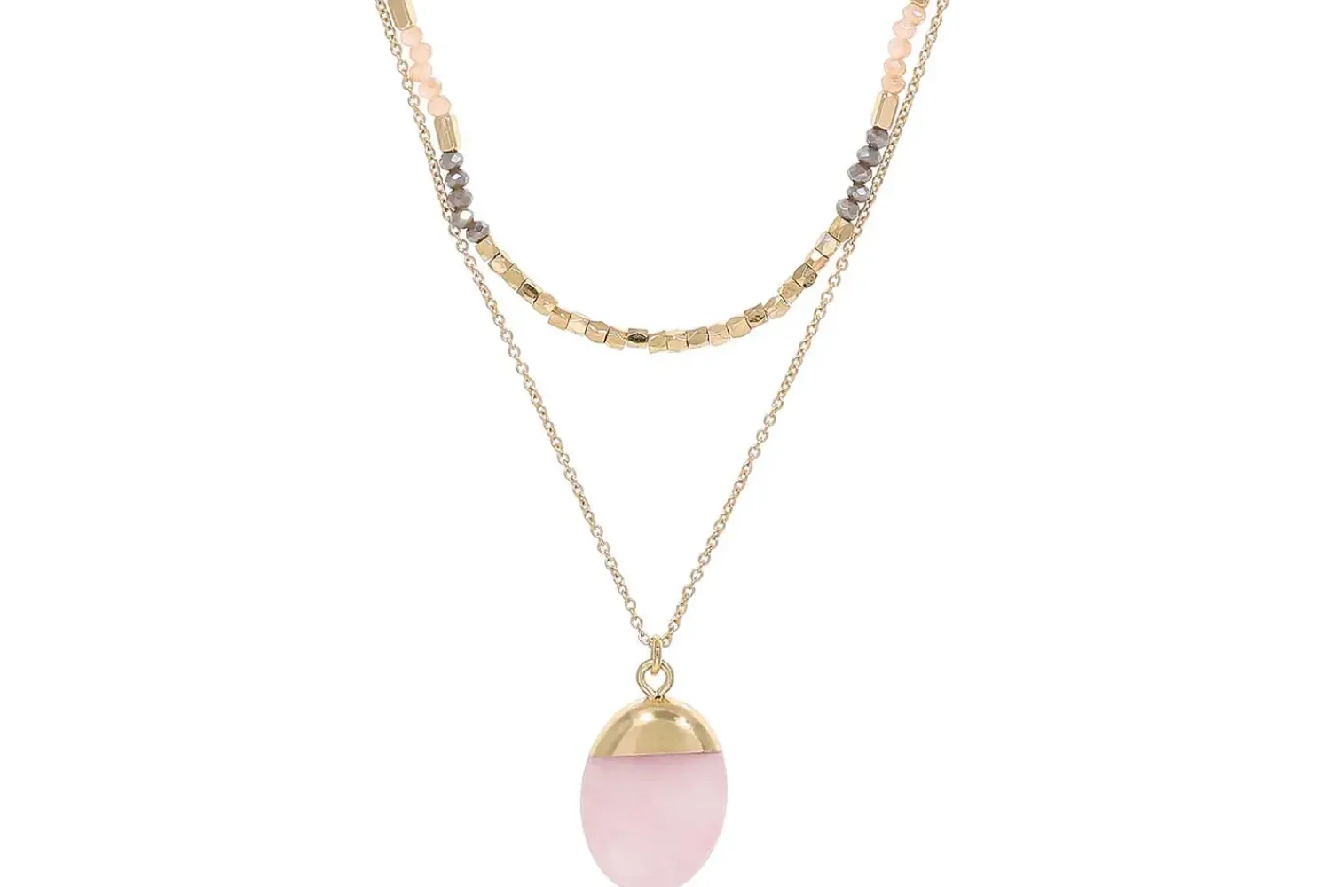 Best Bijou Brigitte Collana stratificata - Purple Gemstone