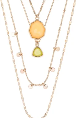 Outlet Bijou Brigitte Collana stratificata - Rhinestone Shine