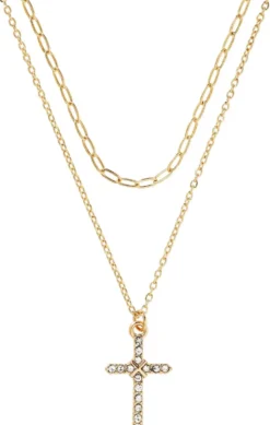 Discount Bijou Brigitte Collana stratificata - Shiny Cross