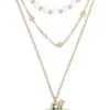 Sale Bijou Brigitte Collana stratificata - Shiny Strawberry
