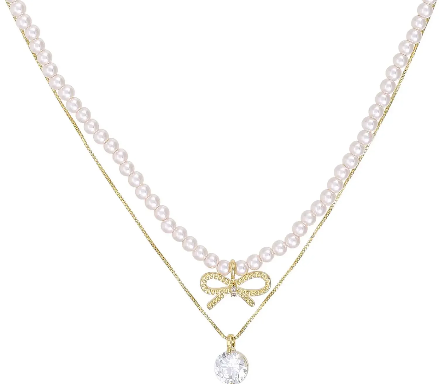 Sale Bijou Brigitte Collana stratificata - Small Bow
