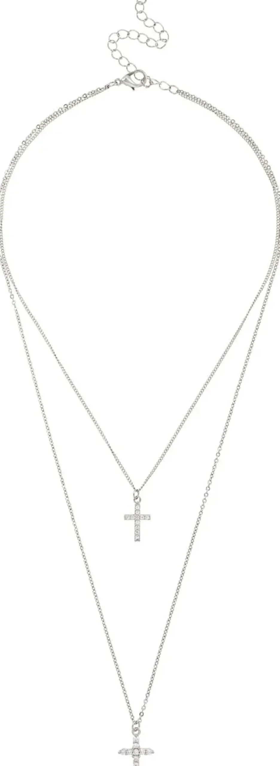 Clearance Bijou Brigitte Collana stratificata - Sparkle Crosses