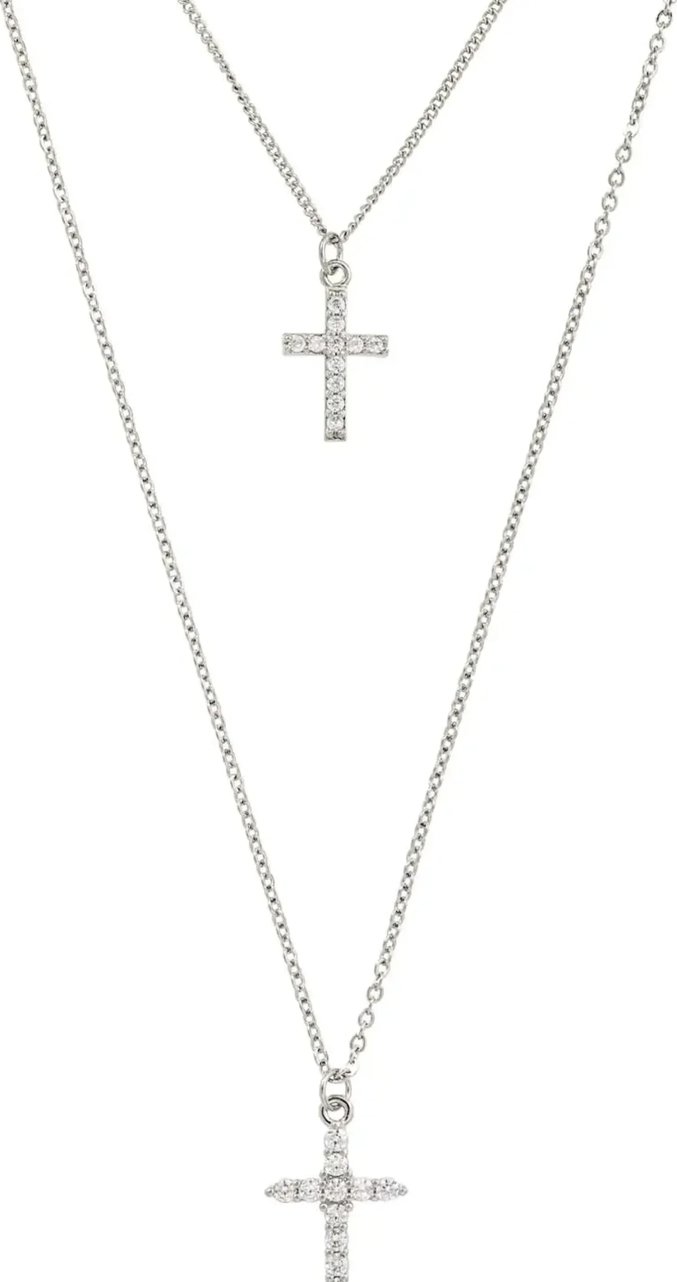 Clearance Bijou Brigitte Collana stratificata - Sparkle Crosses