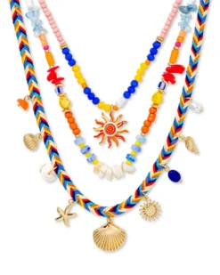 Clearance Bijou Brigitte Collana stratificata - Summer Colors