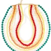 Clearance Bijou Brigitte Collana stratificata - Tropical Glow