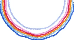 Clearance Bijou Brigitte Collana stratificata - Vibrant Rows