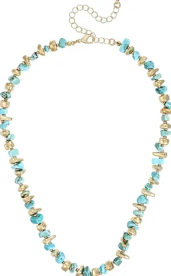 Outlet Bijou Brigitte Collana - Turquoise Gold