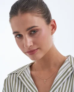 Clearance Bijou Brigitte Collana - Twisted Cross