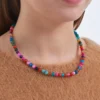Online Bijou Brigitte Collana - Vibrant Agate