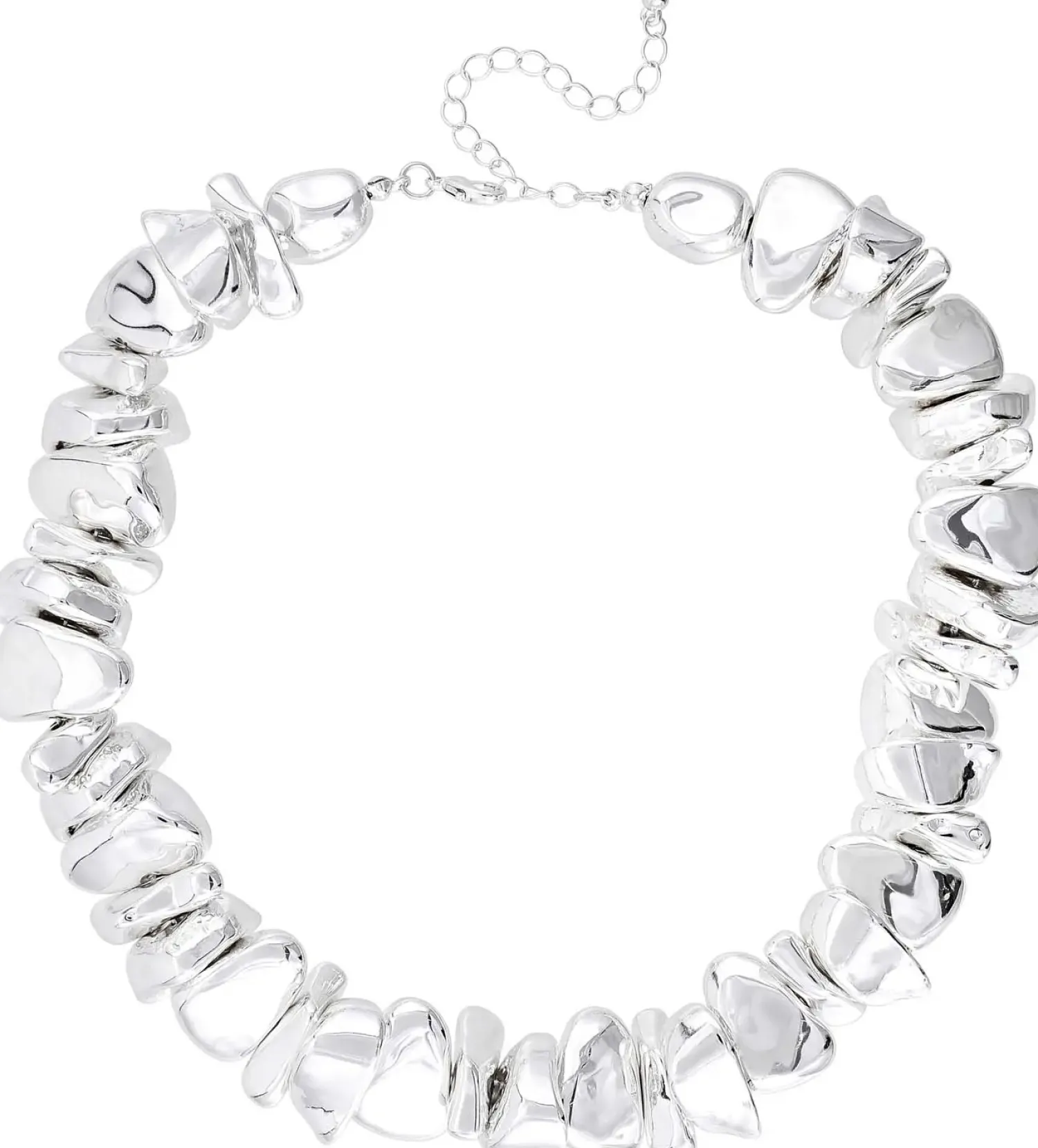 Bijou Brigitte Collana - Vibrant Silver
