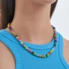 Online Bijou Brigitte Collana - Vibrant Turquoise