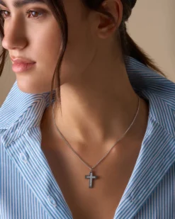 New Bijou Brigitte Collana - Vintage Cross