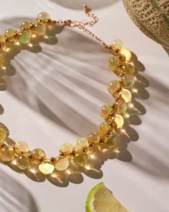 Online Bijou Brigitte Collana - Wonderful Yellow