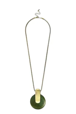 Bijou Brigitte Collana - Wood Circle
