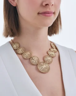 Clearance Bijou Brigitte Collana - Wrapped Gold