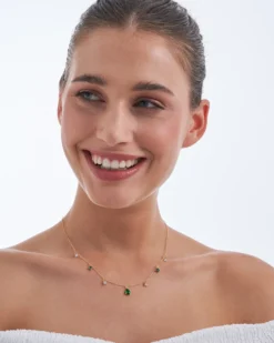Outlet Bijou Brigitte Collana - Zirconia Pendants