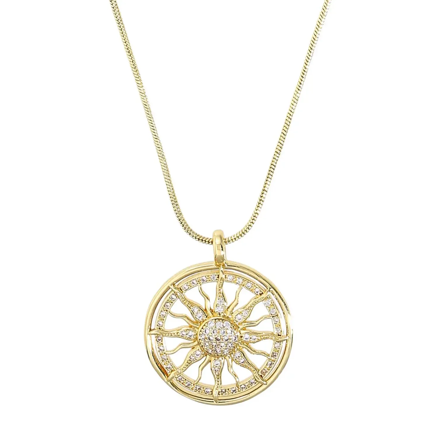 Discount Bijou Brigitte Collana - Zirconia Sun