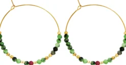 Clearance Bijou Brigitte Creoli - Beautiful Aventurine