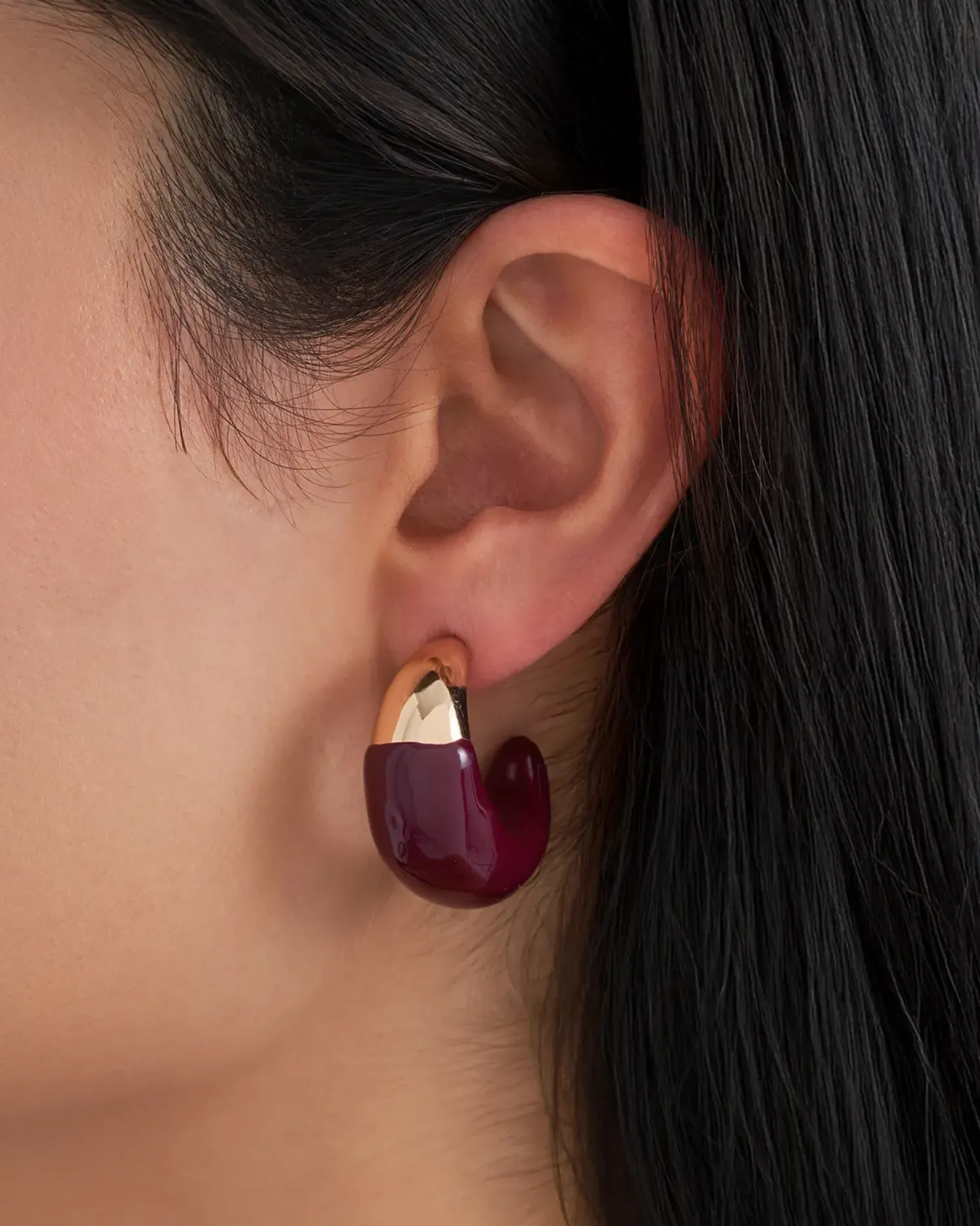 Clearance Bijou Brigitte Creoli - Burgundy Dip