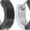 Online Bijou Brigitte Creoli da uomo - Silver Black