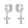 Hot Bijou Brigitte Creoli da uomo - Steel Cross