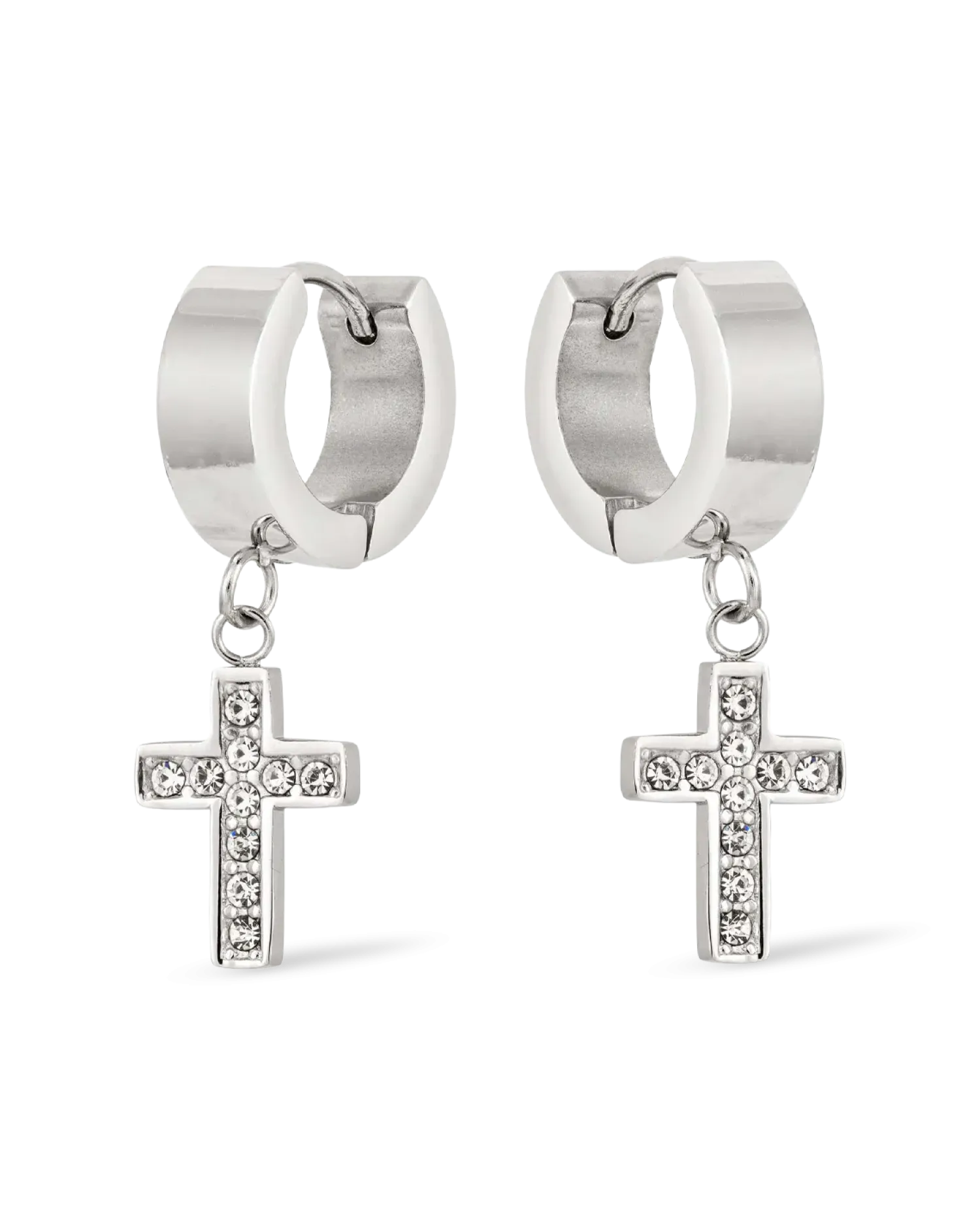 Hot Bijou Brigitte Creoli da uomo - Steel Cross