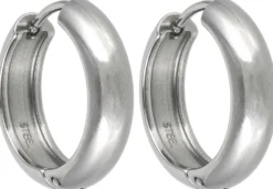 Hot Bijou Brigitte Creoli da uomo - Timeless Steel