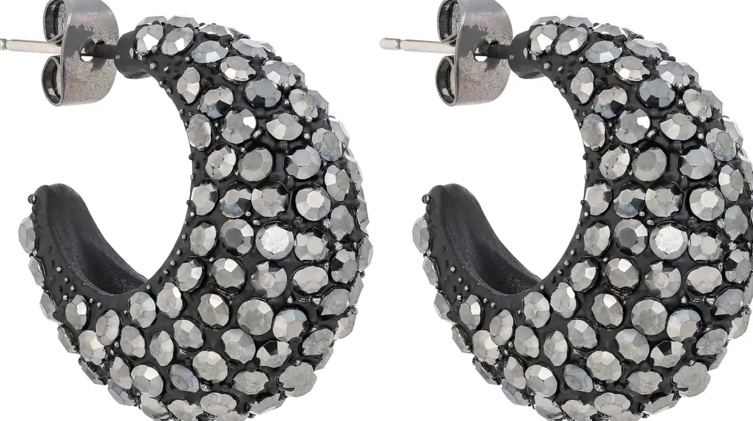 Clearance Bijou Brigitte Creoli - Hematite Sparkle