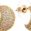 Discount Bijou Brigitte Creoli - Iced Gold
