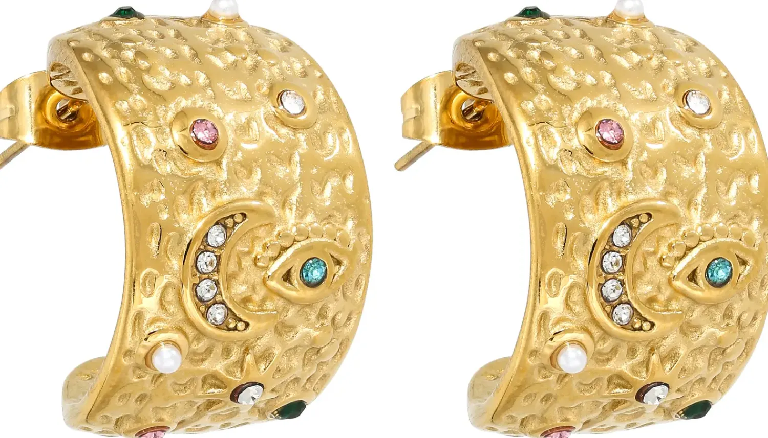 Sale Bijou Brigitte Creoli - Mystic Steel