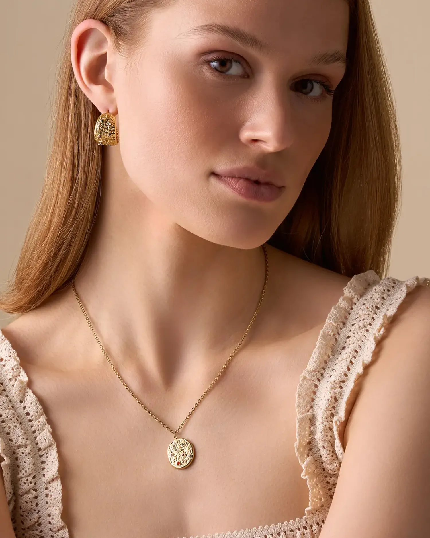 Sale Bijou Brigitte Creoli - Mystic Steel