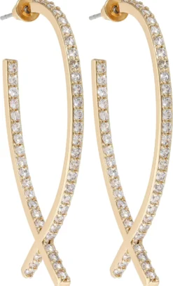 Best Bijou Brigitte Creoli - Oval Cross