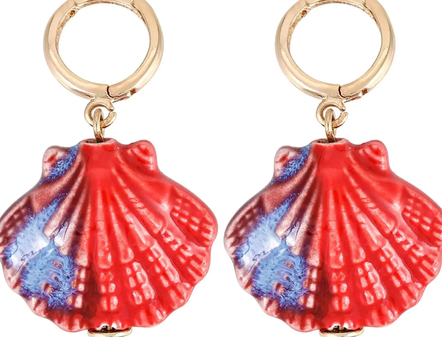 Bijou Brigitte Creoli - Red Ceramic